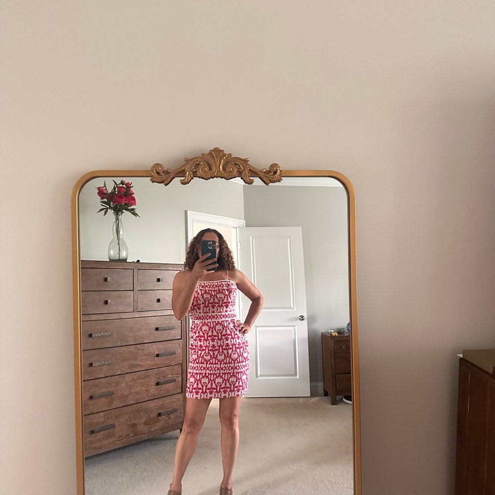 Laundry by Design Red and White Dress